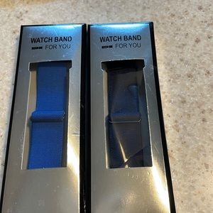 Two smart watch bands.  38/40mm